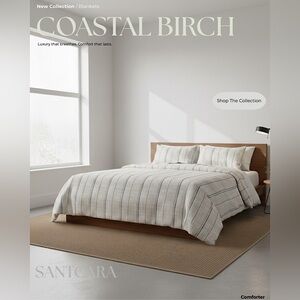 Coastal Birch Comforter